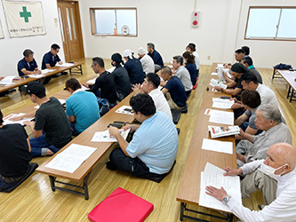 安全大会：講習風景